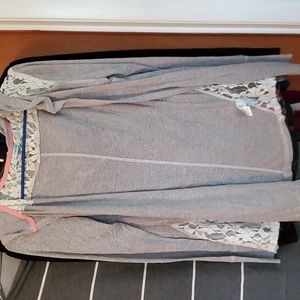 Maurices cardigan with hood size large